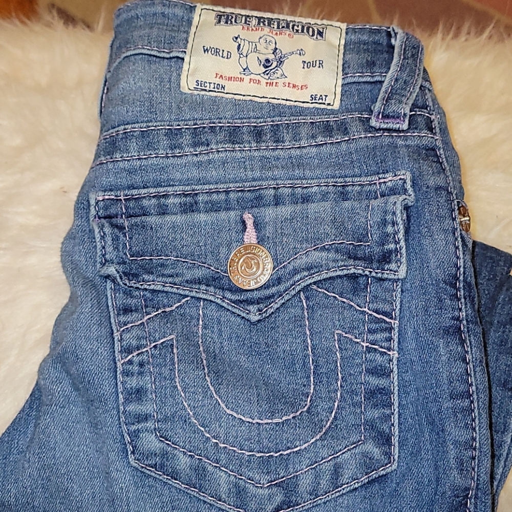 Big girls True Religion Jeans